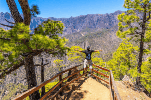 La palma Caldera de Taburiente