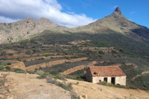 Opuštěné vnitrozemí ostrova El Hierro