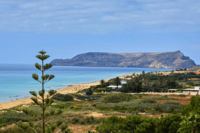 Nejdelší pláž na ostrove Porto Santo