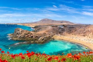 Vyhlídka na pláž Papagayo, Lanzarote