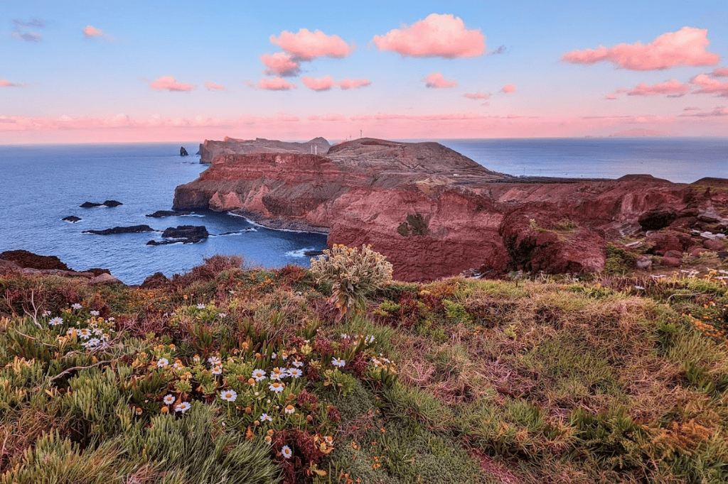 Ponta se Sao Lourence vychod slunce